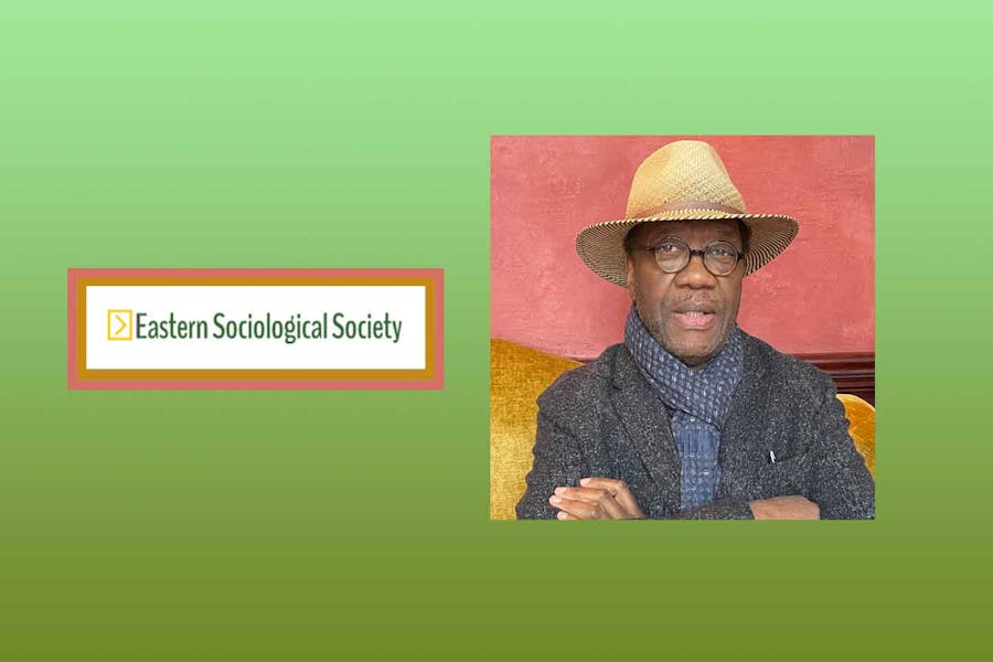 Headshot of Terry Williams next to textual logo of Easter Sociological Society