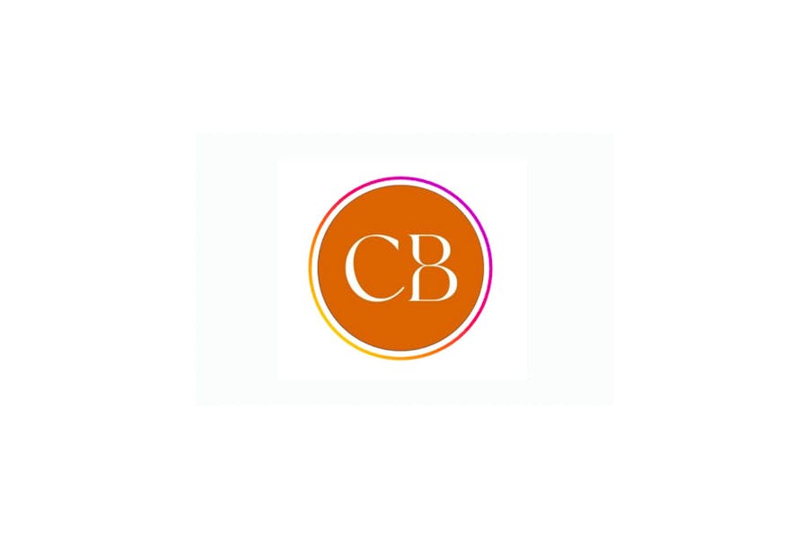 Cierra Britton's logo: the monogram of her initials.