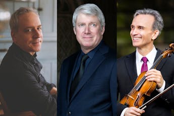 Jeremy Denk, piano; Michael Stern, conductor; Gil Shaham, violin
