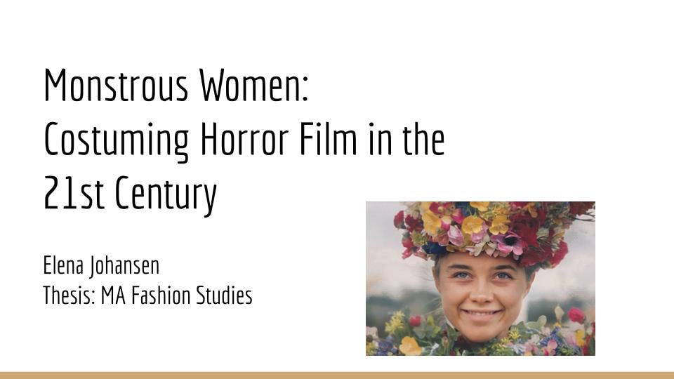 Monstrous Women: Costuming Horror Films in the 21st Century