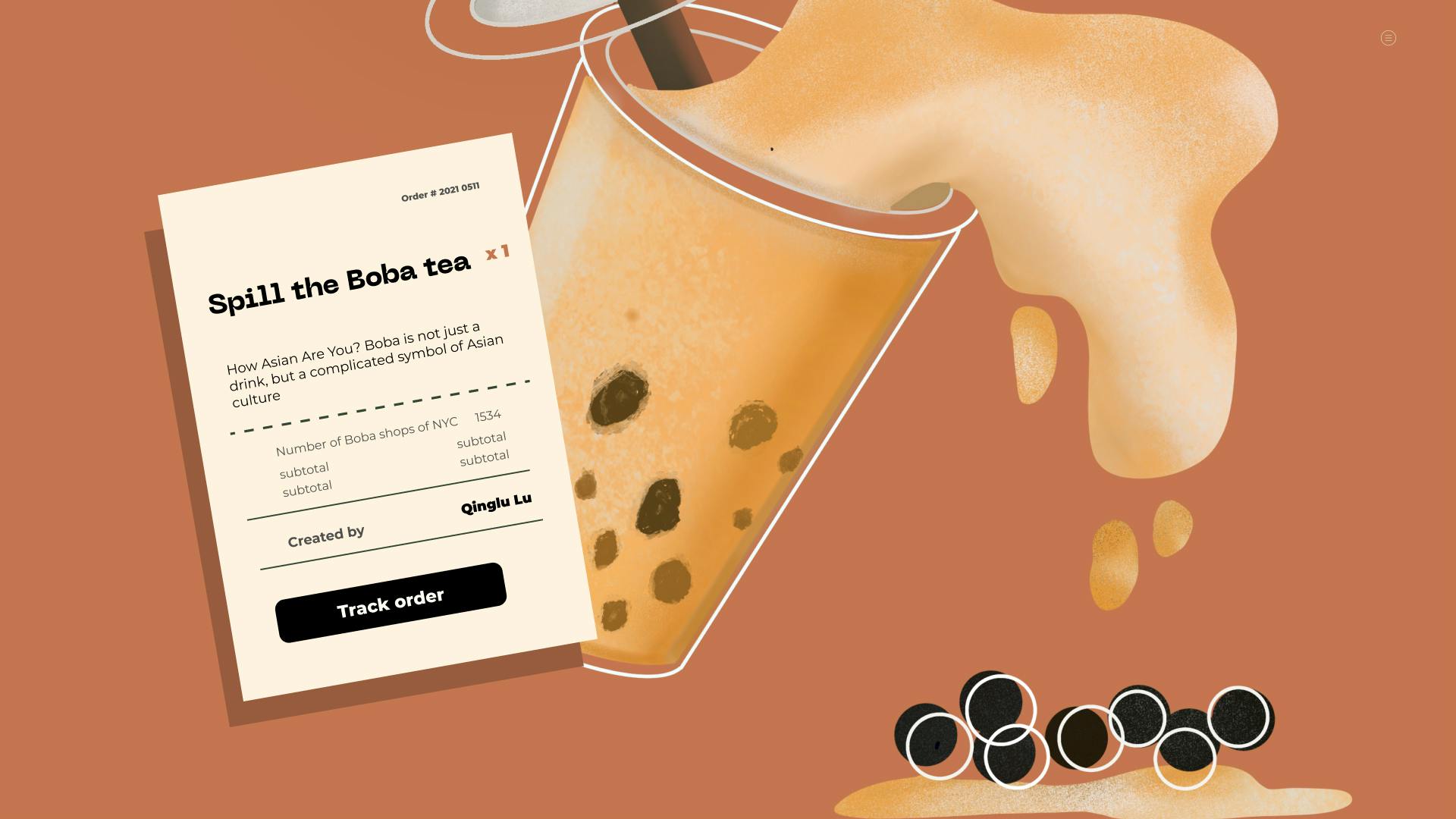 Spill the Boba Tea