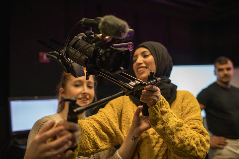 Media Studies (MA) Students in Classroom