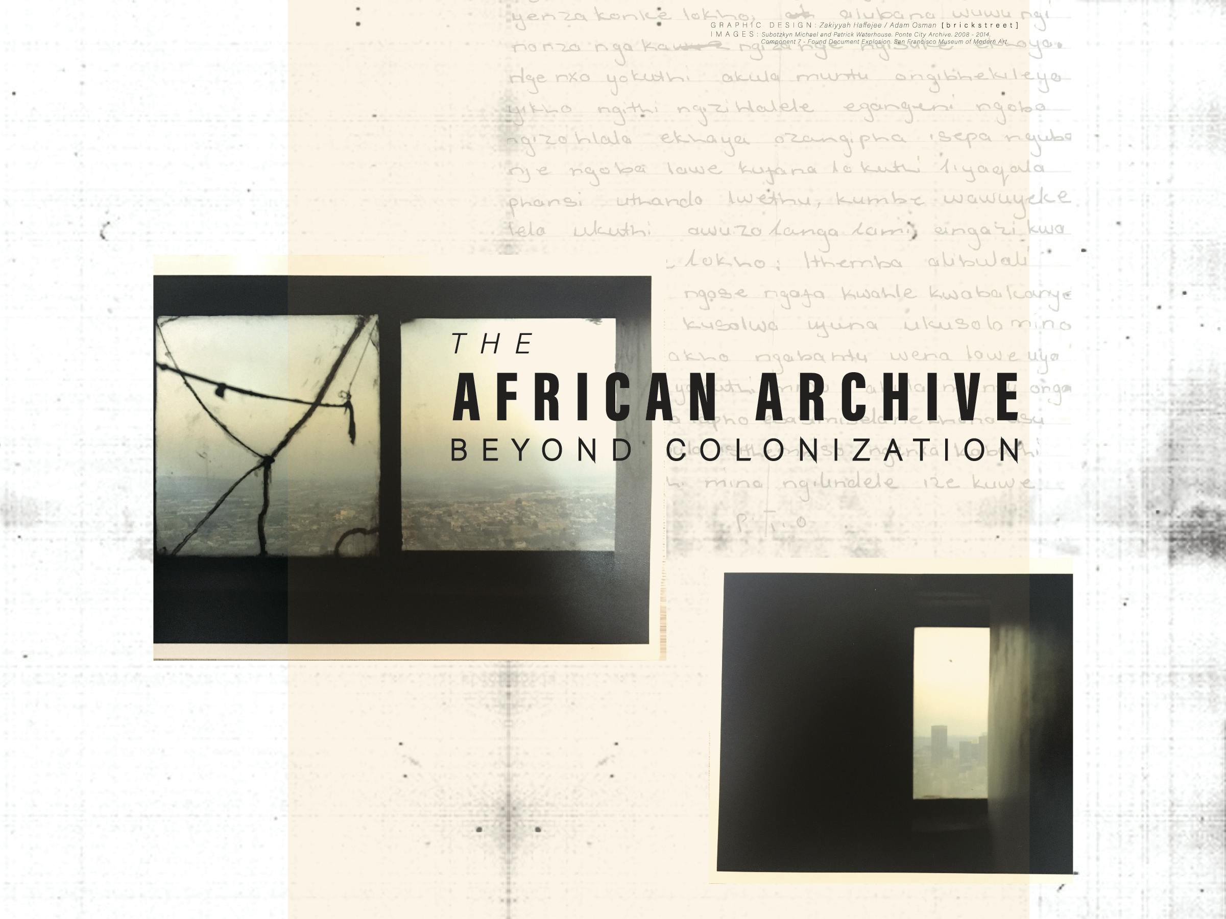The African Archive Beyond Colonization