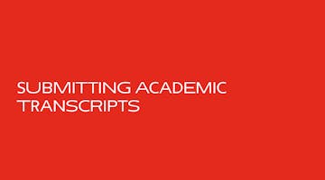 Submitting Academic Transcripts Video Image
