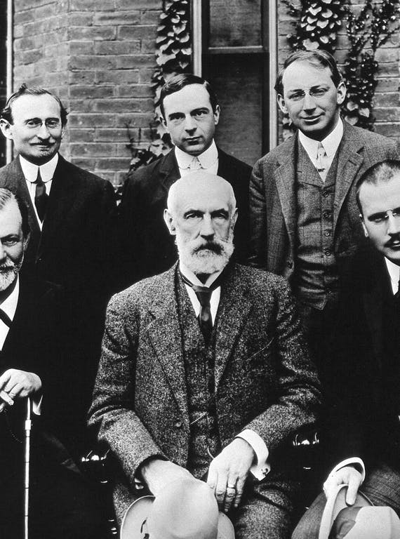 Sandor Ferenczi and other New School faculty from the 1920s