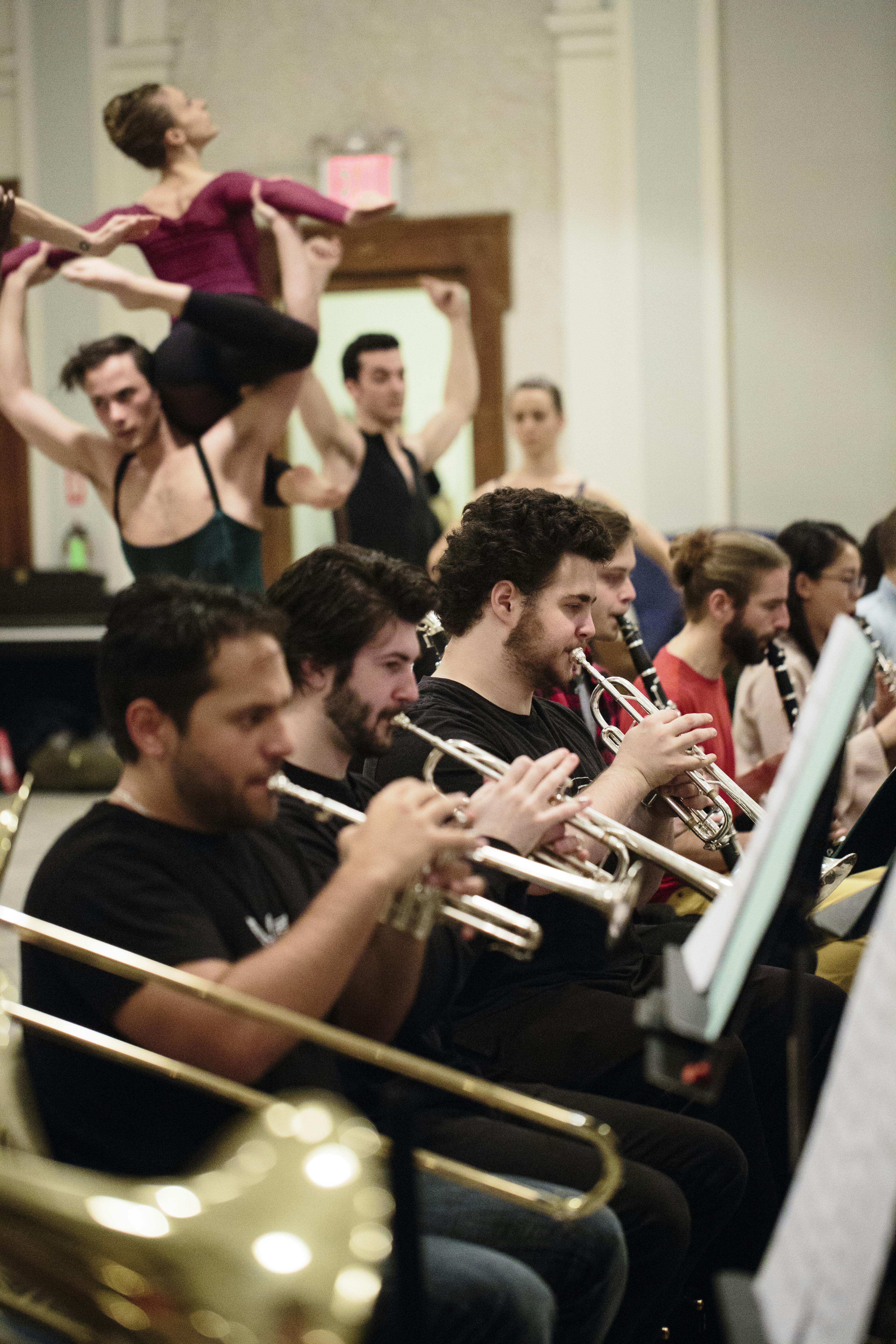 Orchestra and Dancers