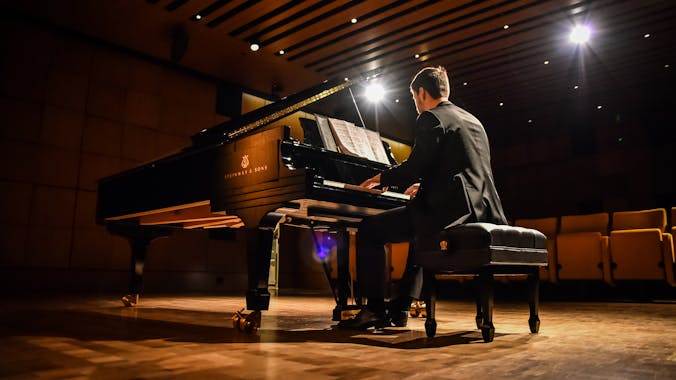 Player at Steinway Hall