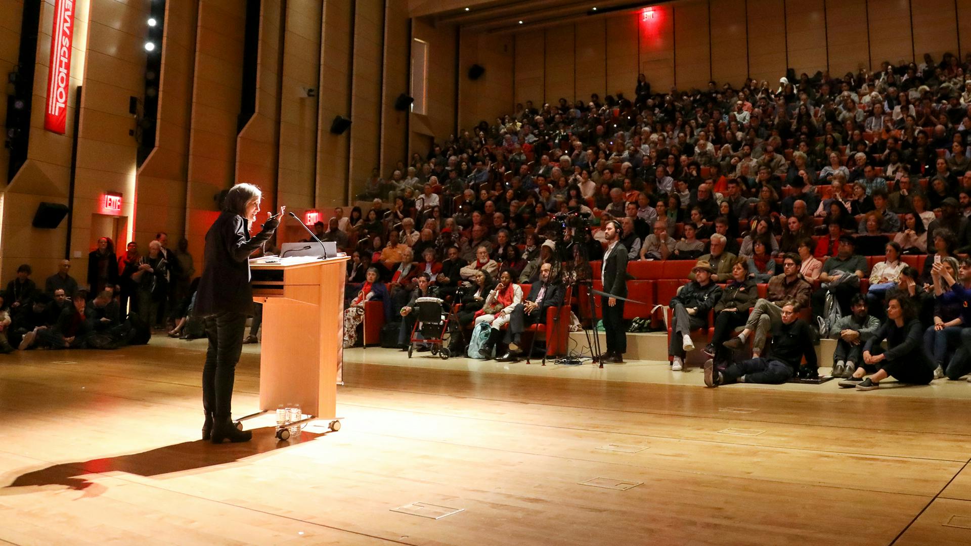 Amy Goodman Presenting